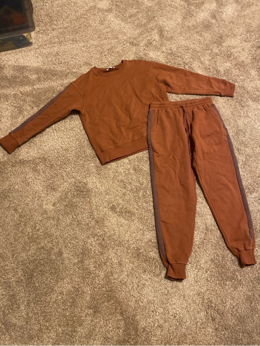 bohme Brown Sweatshirt & Joggers matching set